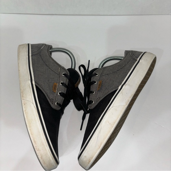 Vans Youth Size 7 Old Skool Lace Up 2 Tone black/gray Sneakers #500714 - Picture 8 of 12